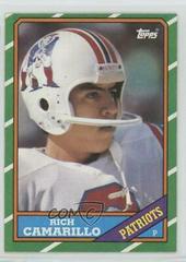 Rich Camarillo Football Cards 1986 Topps Prices