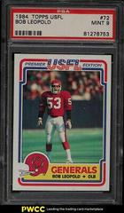 Bob Leopold Football Cards 1984 Topps USFL Prices
