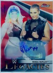 Rhea Ripley [Red Autograph] #L-9 Wrestling Cards 2021 Topps Finest WWE Legacies Prices