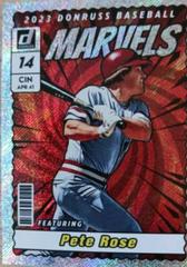 Pete Rose [Rapture] Baseball Cards 2023 Panini Donruss Marvels Prices