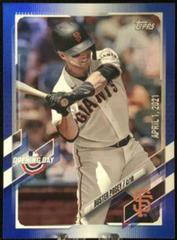 Buster Posey [Blue Foil] #30 Baseball Cards 2021 Topps Opening Day Prices