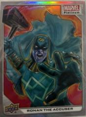 Ronan The Accuser [Rainbow] #27 Marvel 2023 Upper Deck Platinum Prices
