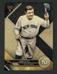Babe Ruth [Onyx] #67 Baseball Cards 2017 Topps Triple Threads Prices