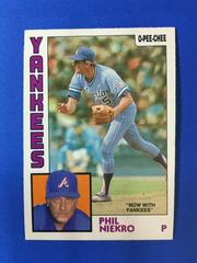 Phil Niekro Baseball Cards 1984 O Pee Chee Prices