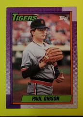 Paul Gibson #11 Baseball Cards 1990 Topps Tiffany Prices