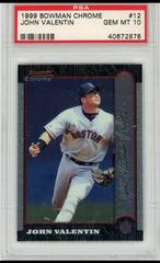John Valentin #12 Baseball Cards 1999 Bowman Chrome Prices