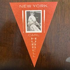 Carl Hubbell [Red] #41 Baseball Cards 2013 Panini Cooperstown Pennants Prices