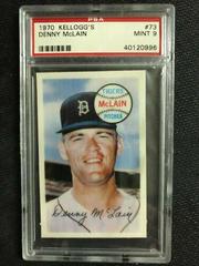 Denny McLain #73 Baseball Cards 1970 Kellogg's Prices