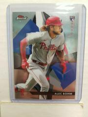 Alec Bohm Baseball Cards 2021 Topps Finest Rookie Design Variation Prices