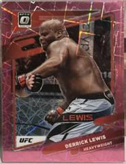 Derrick Lewis [Pink Velocity] #80 Ufc Cards 2022 Panini Donruss Optic UFC Prices