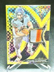 Chase Claypool [Gold] #SS-16 Football Cards 2022 Panini Select Swatches Prizm Prices