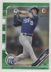 Kyle Isbel [Green] Baseball Cards 2019 Bowman Draft Prices