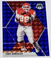 Tony Gonzalez [Blue Fluorescent] Football Cards 2020 Panini Mosaic Prices