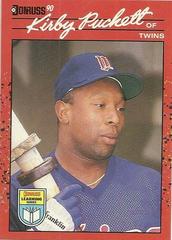 Kirby Puckett Baseball Cards 1990 Donruss Learning Series Prices
