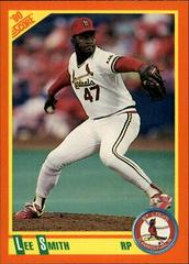 Lee Smith #48T Baseball Cards 1990 Score Traded Prices