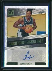 Lonnie Walker IV #LW4 Basketball Cards 2018 Panini Donruss Significant Signatures Prices