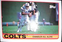 Colts Team [Chandler All Alone] Football Cards 1989 Topps Prices