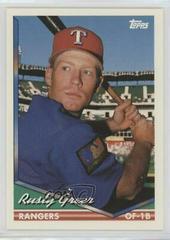 Rusty Greer #29T Baseball Cards 1994 Topps Traded Prices