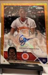 Cody Williams [Gold Wave] #CA-CW Basketball Cards 2023 Topps Chrome McDonald's All American Autographs Prices