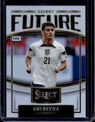 Gio Reyna #18 Soccer Cards 2022 Panini Select FIFA Future Prices