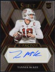 Tanner McKee #RS-TMC Football Cards 2023 Panini Select Draft Picks Rookie Signatures Prices