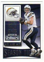 Philip Rivers [Championship Ticket] #10 Football Cards 2015 Panini Contenders Prices