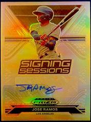 Jose Ramos #SS-JR Baseball Cards 2021 Panini Prizm Draft Picks Signing Sessions Autographs Prices