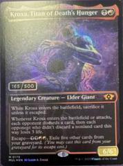 Kroxa, Titan of Death's Hunger [Serialized] #179 Magic Multiverse Legends Prices
