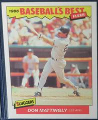 Don Mattingly #21 Baseball Cards 1986 Fleer Baseball's Best Prices
