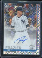 Clint Frazier [Xfractor] #CF Baseball Cards 2019 Topps Chrome Autographs Prices