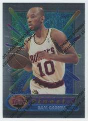 Sam Cassell [Refractor w/ Coating] #67 Basketball Cards 1994 Finest Prices