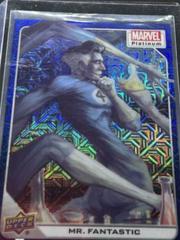 Mr. Fantastic [Blue Traxx] #55 Marvel 2023 Upper Deck Platinum Prices