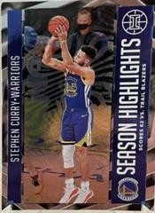 Stephen curry #25 Basketball Cards 2020 Illusions Season Highlights Prices