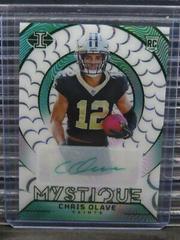 Chris Olave [Autograph FOTL Green Ink] Football Cards 2022 Panini Illusions Mystique Prices