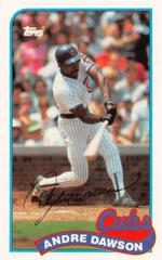 Andre Dawson #78 Baseball Cards 1989 Topps Ljn Baseball Talk Prices
