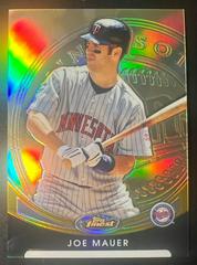 Joe Mauer [Gold Refractor] #27 Baseball Cards 2010 Finest Prices