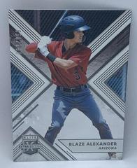 Blaze Alexander #199 Baseball Cards 2018 Panini Elite Extra Edition Prices