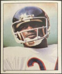 Walter Payton Football Cards 1981 Topps Stickers Prices