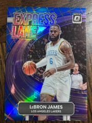 LeBron James [Blue] Basketball Cards 2022 Panini Donruss Optic Express Lane Prices