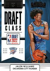 Jalen Williams #19 Basketball Cards 2022 Panini Contenders Draft Class Prices