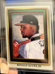Ronald Acuna Jr. [Green] #PG-16 Baseball Cards 2022 Topps Gallery Portrait Prices