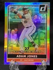 Adam Jones [Season Stat Line] #140 Baseball Cards 2016 Panini Donruss Prices