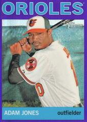 Adam Jones [Black Refractor] #HC12 Baseball Cards 2013 Topps Heritage Chrome Prices