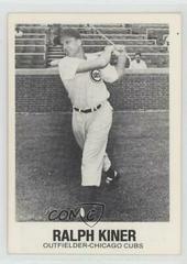 Ralph Kiner Baseball Cards 1977 TCMA Renata Galasso Prices