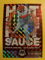 Bryce Harper #HS3 Baseball Cards 2021 Panini Mosaic Hot Sauce Prices
