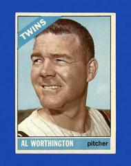 Al Worthington #181 Baseball Cards 1966 Topps Prices