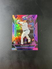 Seiya Suzuki [Purple] #3 Baseball Cards 2022 Panini Chronicles Certified Prices