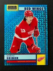 Moritz Seider [Blue Rainbow] Hockey Cards 2022 O-Pee-Chee Platinum Retro Prices