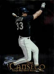 Jose Canseco #112 Baseball Cards 1999 Fleer Brilliants Prices