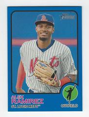 Alex Ramirez [Blue] #76 Baseball Cards 2022 Topps Heritage Minor League Prices